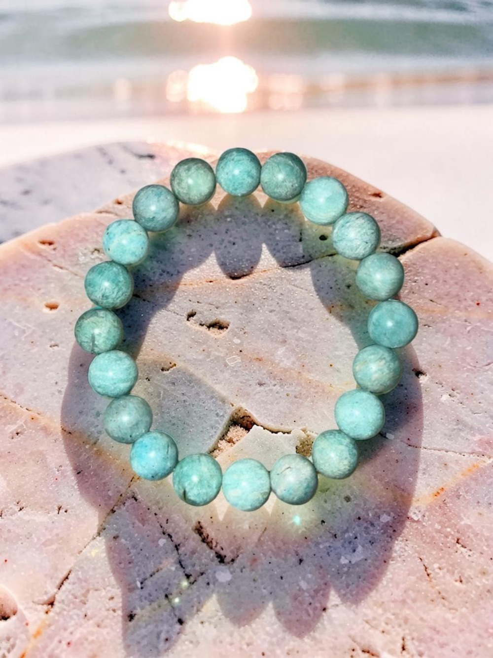 🆕 10mm Green Amazonite Bracelet 💚